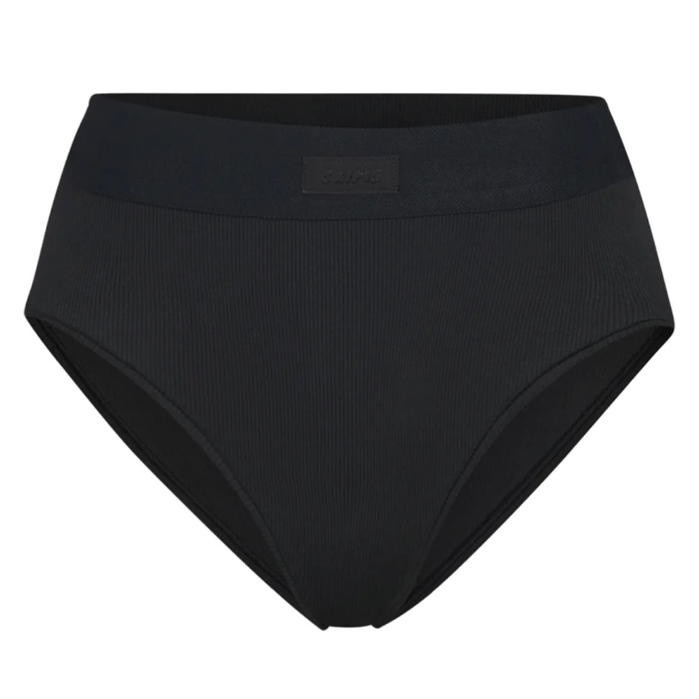 NWT SKIMS cotton ribbed brief x 2